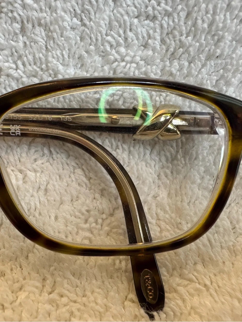 Tiffany & Co TF2074 Tortoise Glasses Frame Only Paloma Picasso 52mm